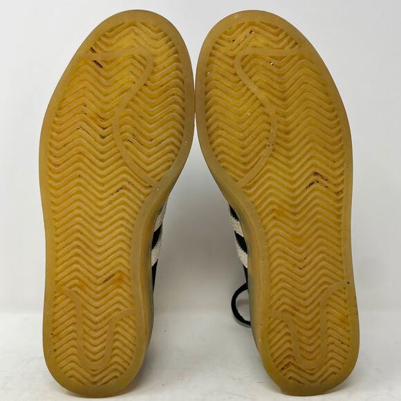 Adidas Campus Low Black Suede Gum Sole Womens Size 6 - Picture 6 of 9